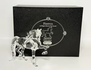 Breyerfest 2023 LE 1750 pcs Crystal National Show Horse Phaeton #711629 NIB - Picture 1 of 11