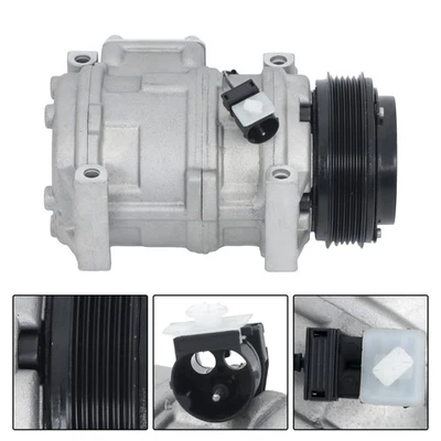 Labwork A/C Compressor w/Clutch for BMW E36 323i 325i 328is E34 525i 1988-1999 - Image 1 of 4