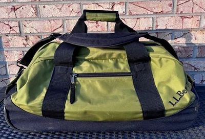 Bagagem de mão LL Bean Rolling Adventure alça dupla rodas GG verde - Imagem 1 de 4