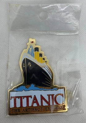 Imán de refrigerador vintage Titanic The Artifact Exhibit en Las Vegas 2 3/4" Foto 1 de 2
