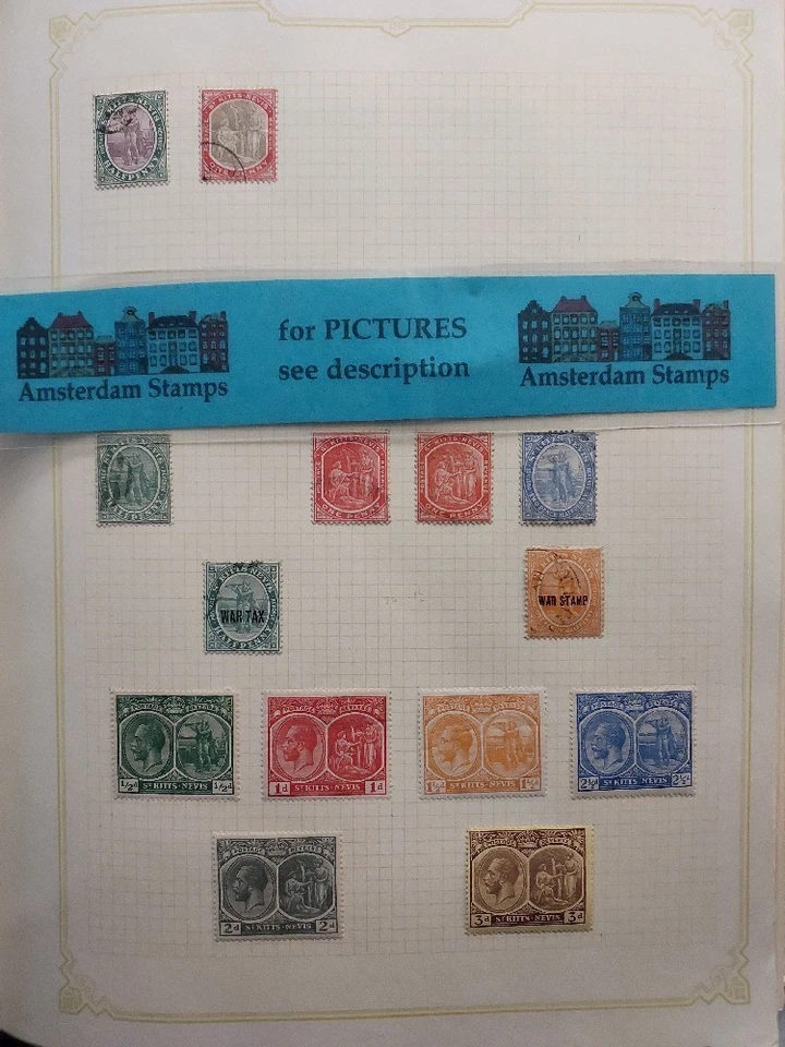 Colonias Británicas S-T en muy buen estado usado colección MH incl mucho mejor como clásico etc EXCELENTE Foto 1 de 1