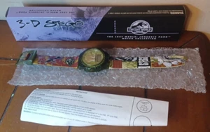 Vintage 1997  3-D STEGO The Lost World Jurassic Park Watch Burger King Toy - Picture 1 of 4