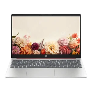 HP 15.6" HD Laptop, Intel 4-Core N200 CPU, 16G RAM, 128GB Storage, Win 11, Red - Picture 1 of 6