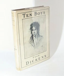 1901 Rare Literature Ten Boys from Dickens Sweetser in DJ - Picture 1 of 5