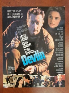 Devlin Original 1992 World Premiere Movie Program - Picture 1 of 2