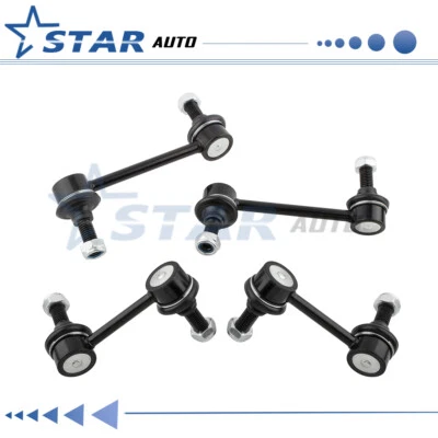 Barra estabilizadora delantera trasera izquierda 4 piezas apta para Isuzu Ascender 2003 Foto 1 de 4