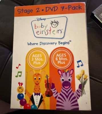 BABY EINSTEIN STAGE 2 - DVD 7 PACK 2007 Foto 1 de 3