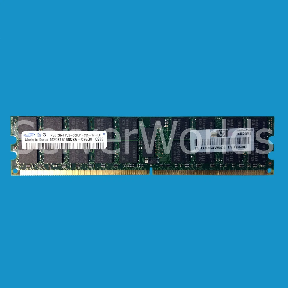 HP AB566AX 4GB PC2-4200 Memory DIMM AB566BX - Image 1 of 1