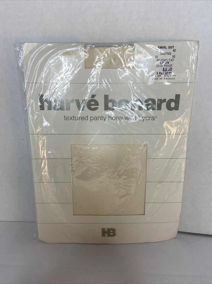 Medias Harve Benard Remolino Punto Blanco Transparente Pantimedias Prendas para las piernas Medianas/Altas Foto 1 de 4