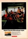 Makin' Friends Winnebago Style-Vintage Print Ad 1973
