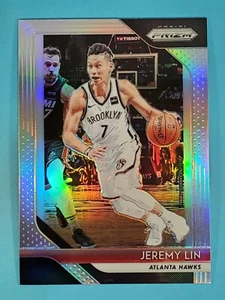 2018-19 Panini Prizm SILVER HOLO Jeremy Lin Brooklyn Nets #8 - Picture 1 of 2