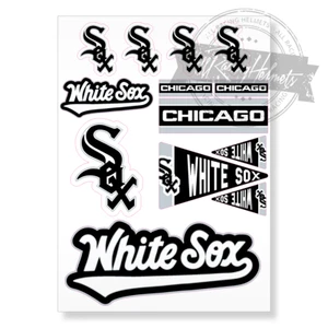 Chicago White Sox MLB Baseball A4 Printed Vinyl Decal Sticker High Quality Kit - Picture 1 of 4
