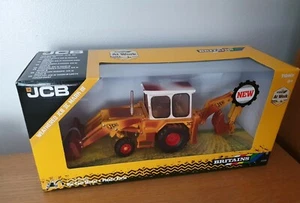 BRITAINS AT WORK WEATHERED JCB 3C MARK III DIGGER 1/32 SCALE - Picture 1 of 2