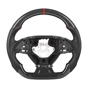 πD-Shaped Real Carbon Fiber Steering Wheel For Chevrolet Camaro ZL1 2016-2024 - Picture 1 of 8