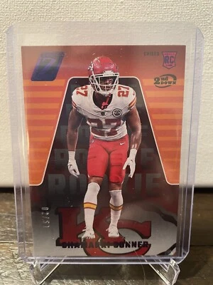 Chamarri Conner 2023 Panini Zenith RC #118 2nd Down 02/50 SP Kansas City Chiefs - Image 1 of 2
