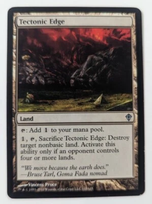 Tectonic Edge, Worldwake, Magic The Gathering, MTG - Image 1 of 2