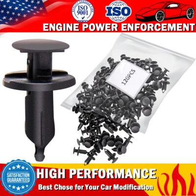 120 clips de remache de parachoques para guardabarros para Jeep Grand Cherokee Commander Liberty Wrangler Foto 1 de 4