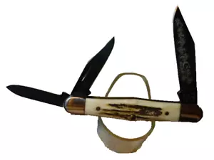 Case XX Vintage Stag Whittler Knife 17113 PVD Coating 1 of 500 - Picture 1 of 4