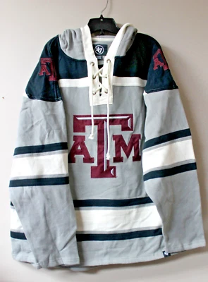 Nuevo NCAA Texas A&M Aggies Old Time Jersey Estilo Peso Medio Algodón Sudadera con Capucha Hombres L Foto 1 de 4