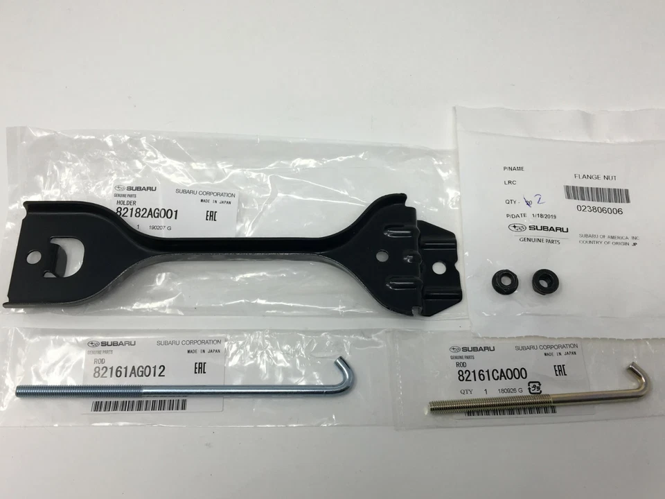 OEM Genuine Subaru Battery Tie Down Holder RODS NUTS Clamp Kit 2013-2025 BRZ FRS - Image 1 of 1