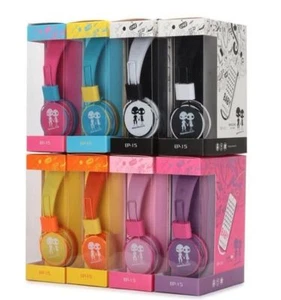 Auriculares con cable sobre la oreja Auriculares de sonido estéreo Micrófono HD-HIFI graves dinámicos - Imagen 1 de 7