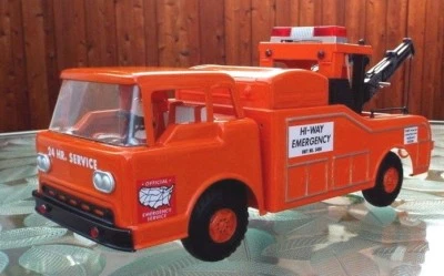 Custom Nylint Ford HI-Way Emergency Tow Truck 16" Long Pressed Steel  - Image 1 of 4