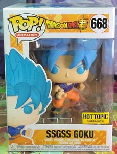 Funko Pop! Animazione: Dragon Ball Super - SSGSS Goku # 668 Hot Topic Esclusivo - Foto 1 di 6