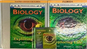 Biology Student Teacher Edition +CD Curriculum Bundle Homeschool High School - Picture 1 of 1