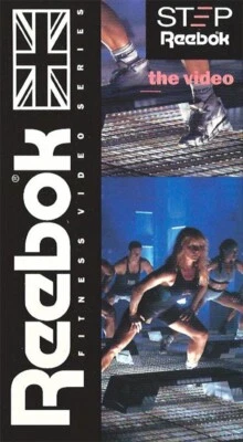 REEBOK | STEP THE VIDEO VHS ✪NOS✪ 1992 1HR IDEA FITNESS VIDEO SERIES GIN RARE US - Image 1 of 4