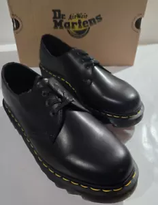 Dr. Martens 1461 Ziggy Black Luxor UK 10 Airwair (US Men's 11, Women's 12) M NEW - Picture 1 of 6