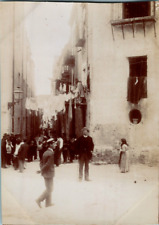 Italie, Palerme, Rue de Palerme 3, Vintage print, circa 1890 Tirage vintage lége