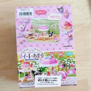 Re-Ment Sanrio My Melody Kuromi Sweet Tea Party  Miniature Full Set of 8 Japan - Picture 1 of 3