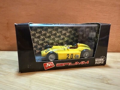 1:43 Brumm #R128 Andre Pilette Ferrari D50 #20 6th place Belgium GP 1956. - Immagine 1 di 4