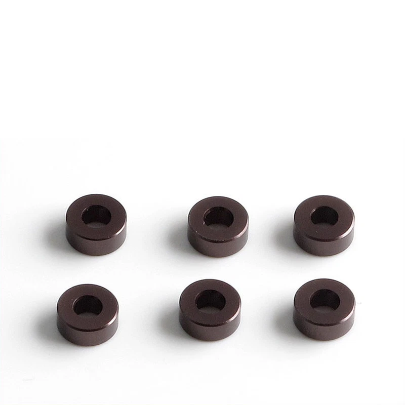 Scheiben Aluminium 3 x 7 x 3 mm grau 6 Stück Kyosho W-0143GM # 705729 - Bild 1 von 1