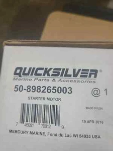 Quicksilver OEM Mercury Starter 898265003 - Bild 1 von 4