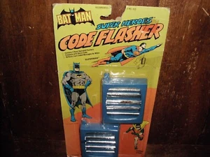 VINTAGE SUPERMAN RARE SUPER HERO FLASHER BATMAN ROBIN RARE SUPER FRIEND MOC 1978 - Picture 1 of 18