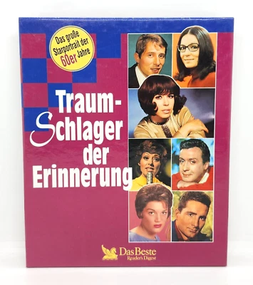 (GERMAN) TRAUM-SCHLAGER DER ERINNERUNG ~ 5 CASSETTE SET ~ 1993 DAS BESTE - Image 1 of 4