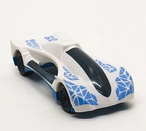 Majorette Fiction Racer 230F White / Blue Art / Blue Base 1/64 3" no Package - Picture 1 of 6