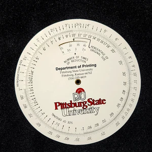 '80s vintage Pittsburg State University, Dept. of Printing. Promotional piece. - Picture 1 of 5