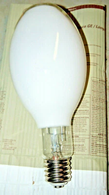 Case of 6: GE 23998 400 Watt  Mercury Grow Lamp Bulbs HR400DX33 H33 - Brand New! - Image 1 of 4