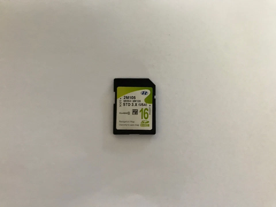 2014-2016 GENESIS COUPE SD Navigation CARD USA MAP Memory DATA 96554-2M105 OEM - Image 1 of 1