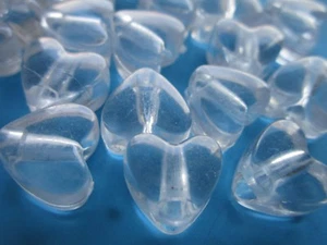 100 Beads 1cm Transparent 3Dperlen Decorative Pearls Wax Beads - Picture 1 of 3