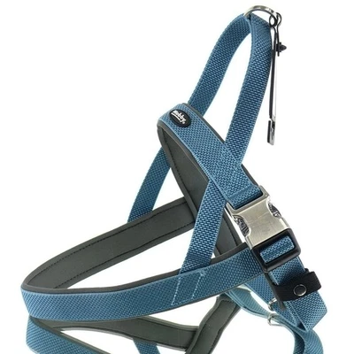 Nobby® Hunde Norwegergeschirr Classic Preno Royal M-L Blau 50-64 cm - Nylon - Bild 1 von 2