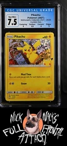 2021 McDonald's Collection #25/25 Pikachu CGC 7.5 - Picture 1 of 2
