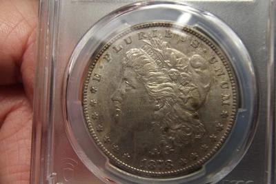 1878-P 7TF Rev. of 78 Morgan Silver Dollar PCGS AU Details VAM 195A - Image 1 of 4