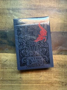🔥 David Blaine Original Red Gatorback Playing Cards Rare Sealed 2️⃣5️⃣🍀 - Picture 1 of 2