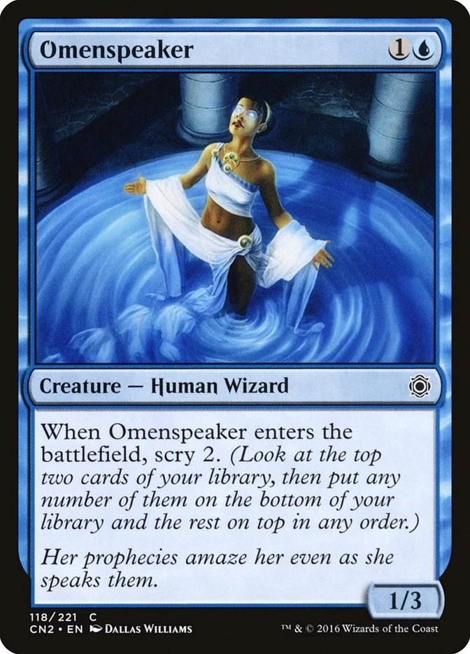 Omenspeaker 118 LP Foil Conspiracy: Take the Crown MTG EN - Image 1 of 1