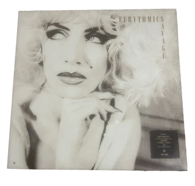 Eurythmics - Savage album LP Vinyl 1987 With Poster / PL71555 VG+/Mint free post - Image 1 of 4