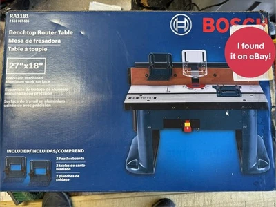 Bosch RA1181 Benchtop Router Table-Brand New - Image 1 of 3