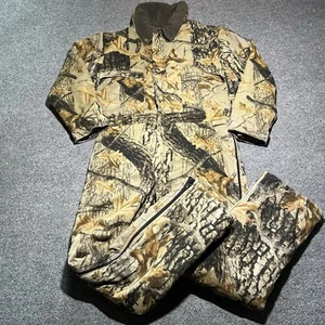 Vtg Cabelas Coveralls Mens Medium Sniper Camo Thinsulate Hunting Outdoors - Picture 1 of 15
